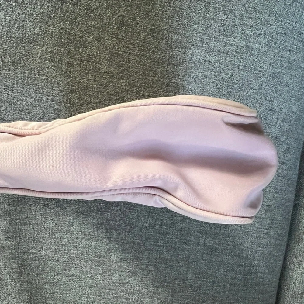 Prada Vintage Tessuto Logo Nylon Mini Bag in Pale Pink Lavender - Picture 6 of 16